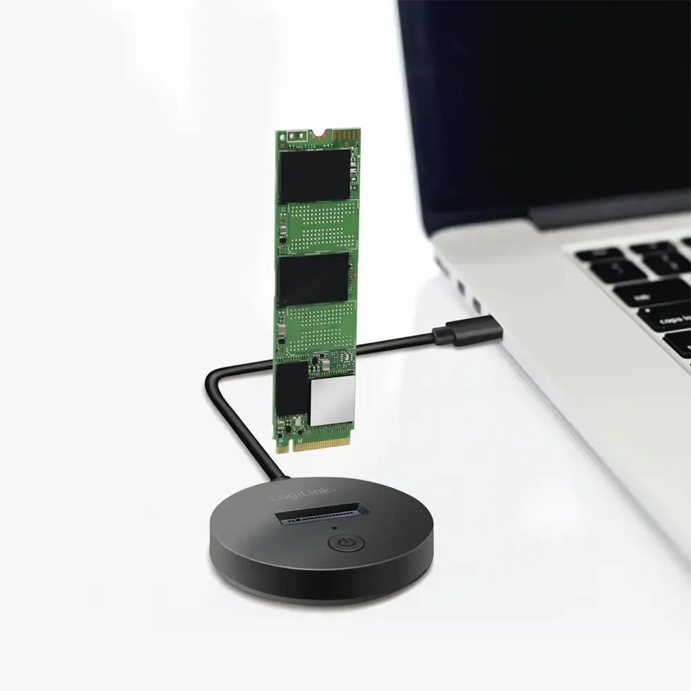 Estação de Acoplamento para SSD LOGILINK QP0032 (USB 3.2 Gen 2 - Preto), miniatura 4