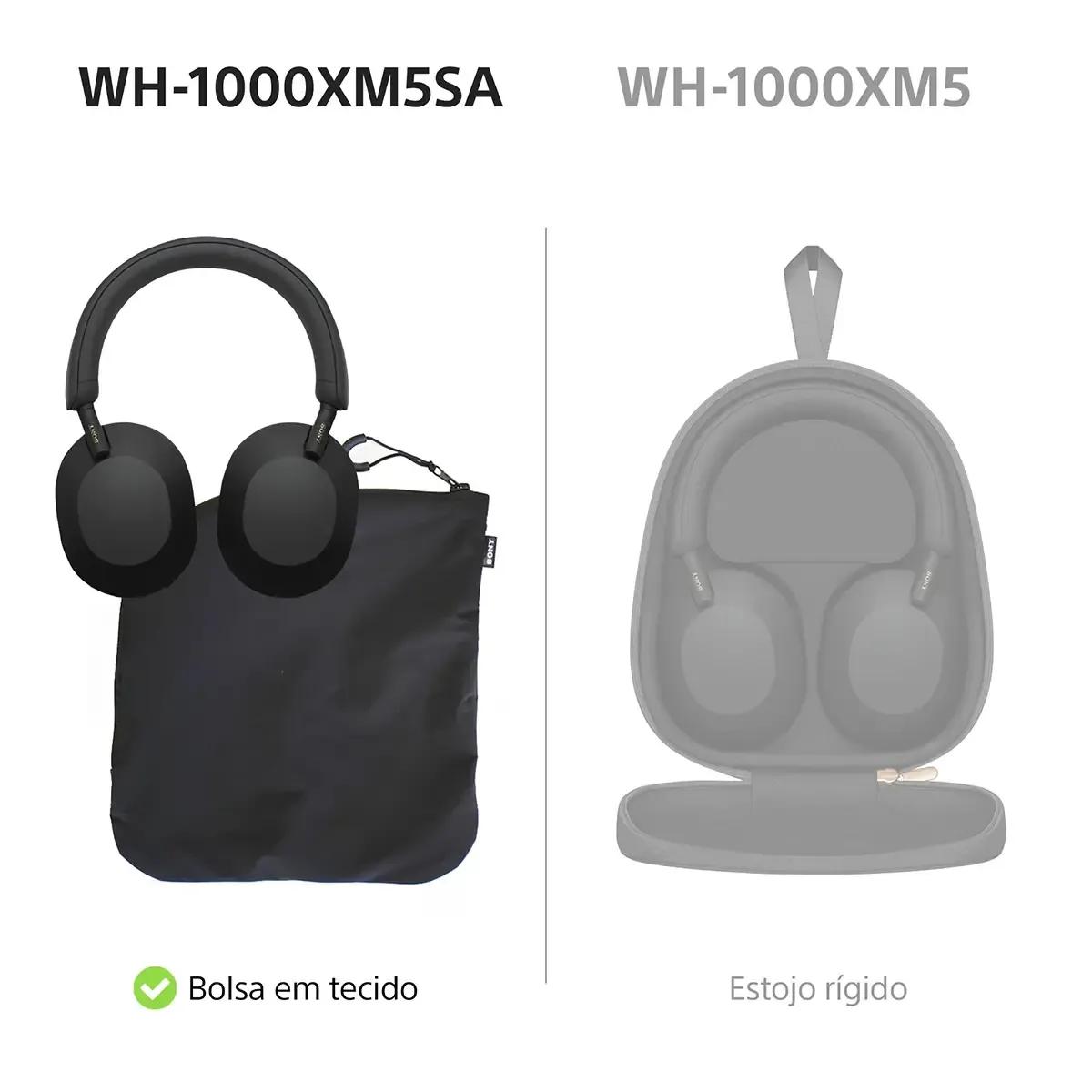 Auscultadores SONY WH-1000XM5SA (USB - Preto), miniatura 4