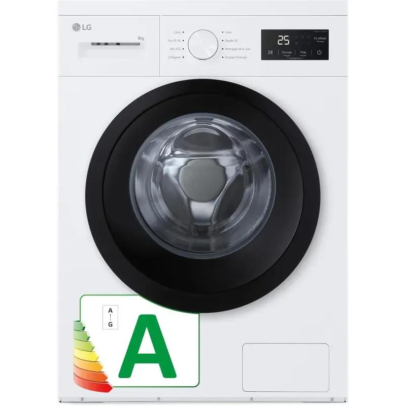 Máquina de Lavar Roupa Independente LG F4A10S8NWK (1350 RPM - B - 48 l - Branco)
