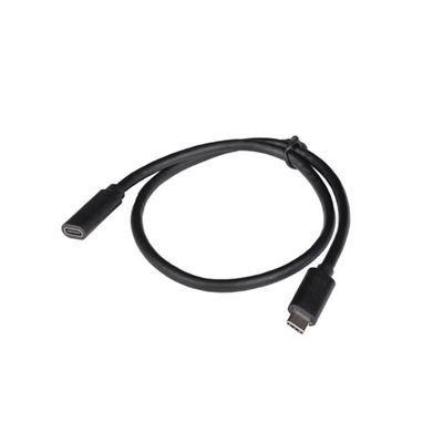 Cabo de Extensão USB-C LANBERG CA-USBE-20CC-0005-BK (0,5 m - Preto), miniatura 2