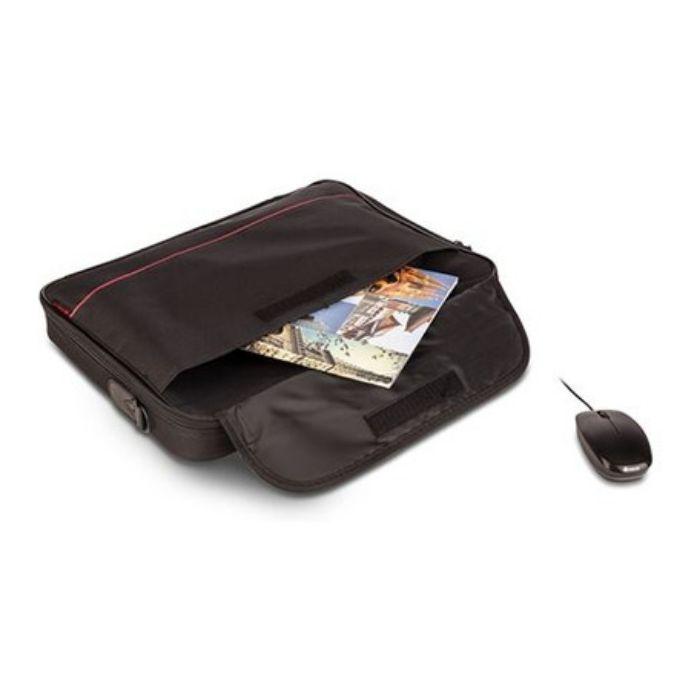 Conjunto de Mala para Portátil e Rato NGS BUREAUKIT (16" - Rato USB 800 dpi - Preto) — miniatura 3