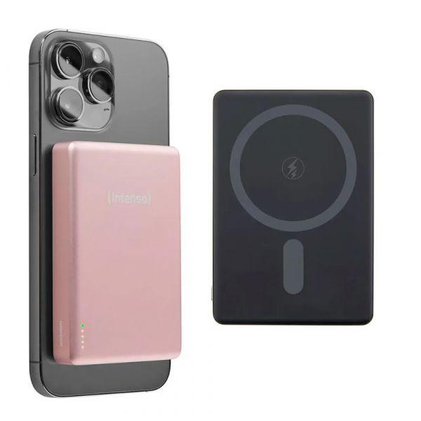 Powerbank INTENSO MW10000 MagSafe (10000 mAh - 37 Wh - 20 W - Rosa), miniatura 2