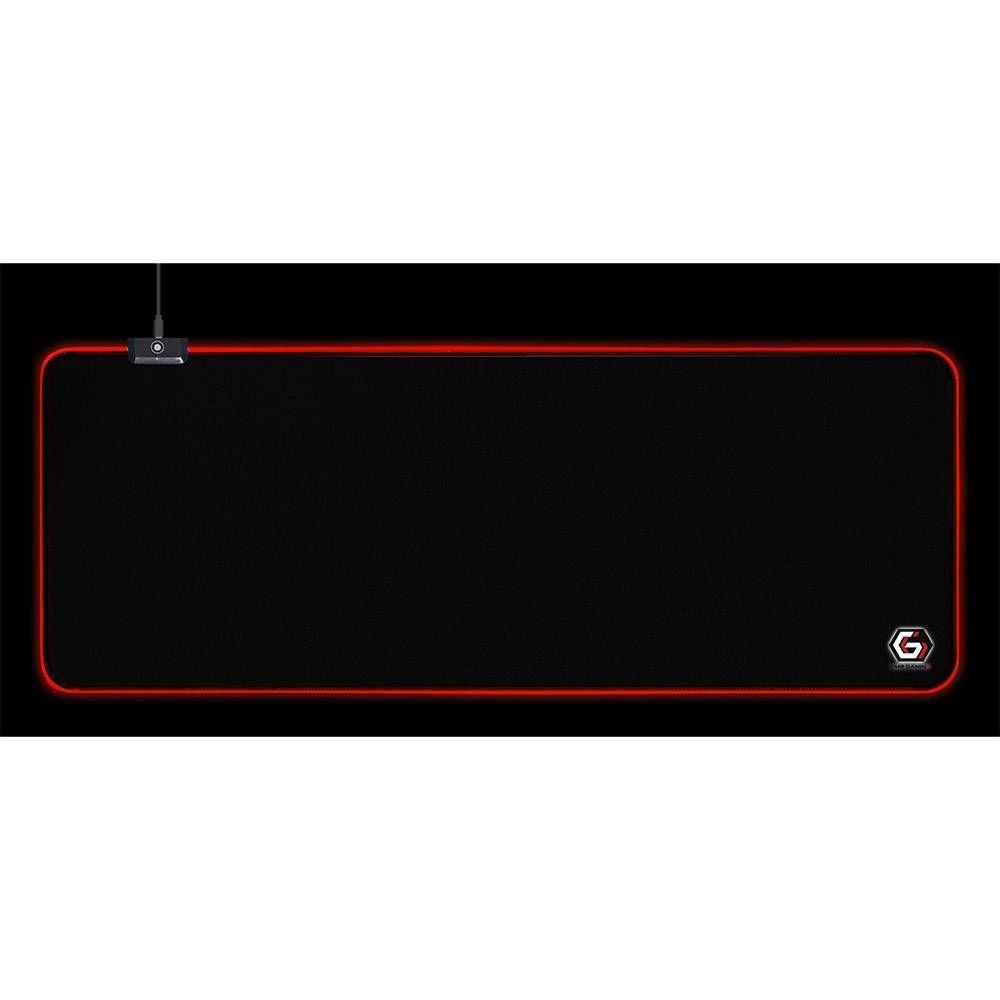 Tapete de Rato Gaming GEMBIRD MP-GAMELED-L (L - Espuma, tecido e borracha - 4 mm - Preto) — miniatura 3