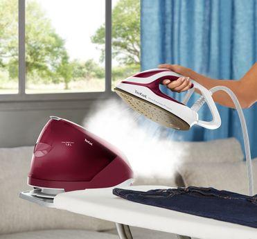 Centro de Engomar TEFAL GV9220 (2600 W - 135 g/min - 540 g/min - Bordô e Branco), miniatura 7