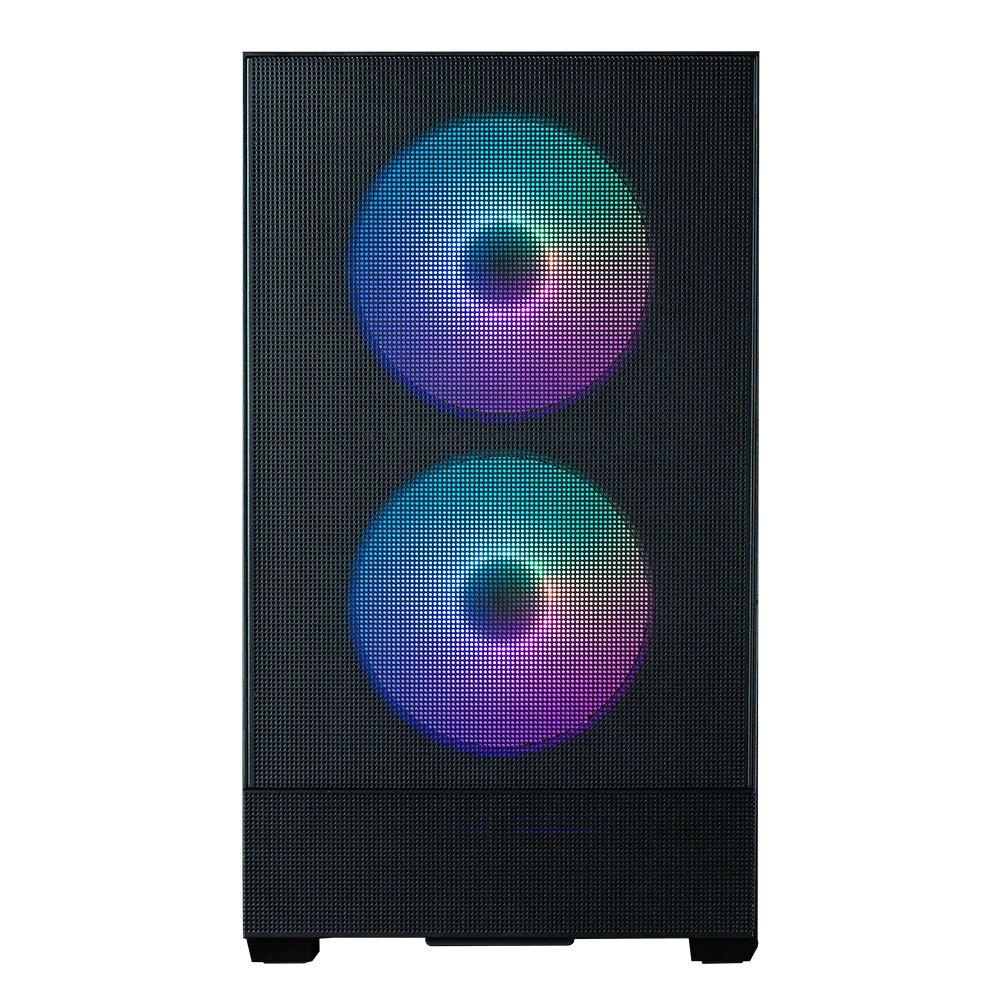 Caixa PC ZALMAN P30 AIR (Micro ATX, Mini-ITX - Mini Tower - Plástico, aço, vidro temperado - Preto) — miniatura 4
