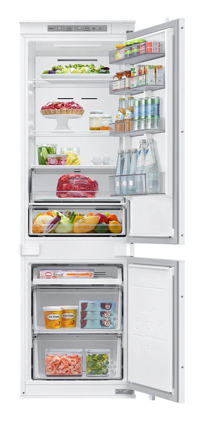 Frigorífico Combinado Encastre SAMSUNG BRB70F26DES0EF (267 l - 177,5x54x55 cm - 54 cm - Branco) — miniatura 2