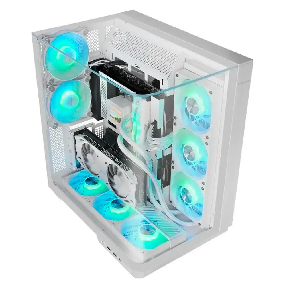 Caixa ATX MARS GAMING MC-INFINIO ARGB (ATX, Micro ATX, Mini-ITX - Tower - 16,5 cm - Branco) — miniatura 3