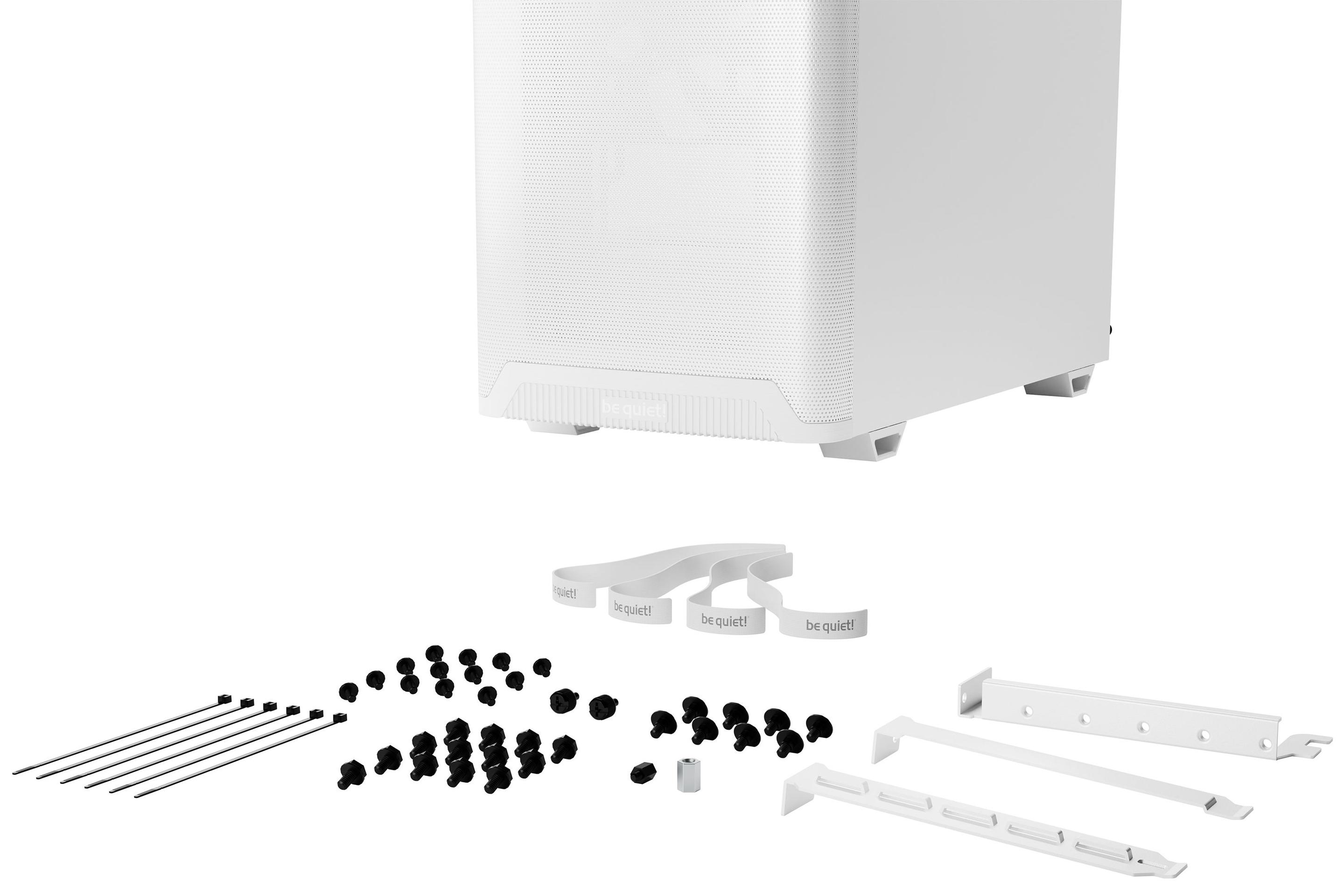 Caixa PC BE QUIET! PURE BASE 501 Airflow (ATX, micro ATX, Mini-ITX - ATX, PS2 - Midi Tower - Branco) — miniatura 7