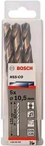 Broca Helicoidal para Metal BOSCH 2608585900 (HSS-Co)