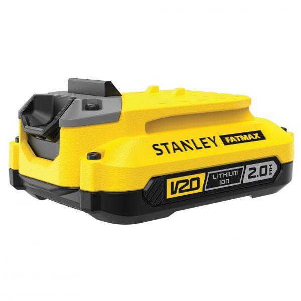 Bateria para Ferramentas STANLEY FATMAX V20 SFMCB202-XJ (Amarelo/Preto)
