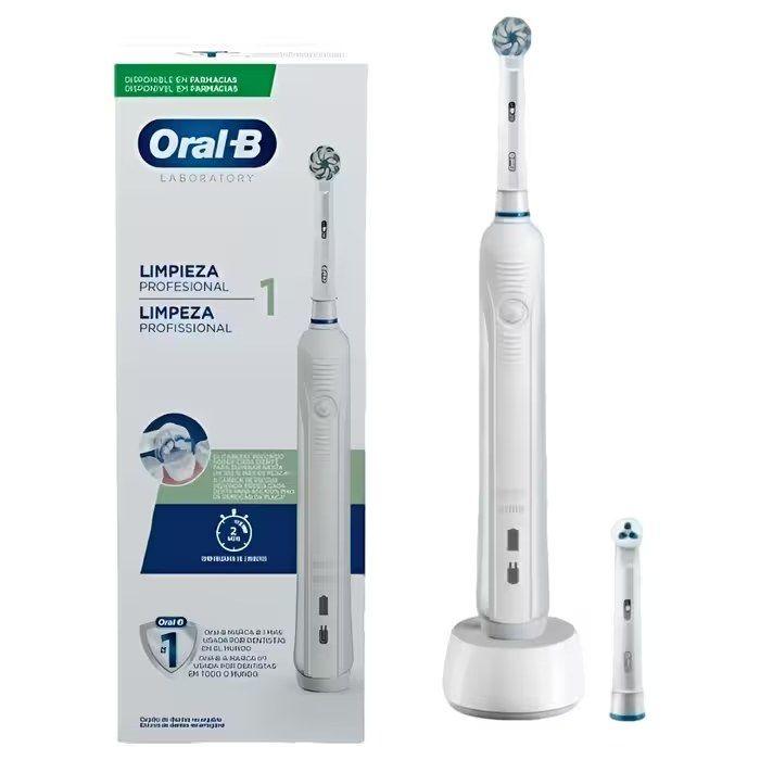 Escova de Dentes Elétrica BRAUN Oral-B Lab Pro 1 Clean (Branco), miniatura 2