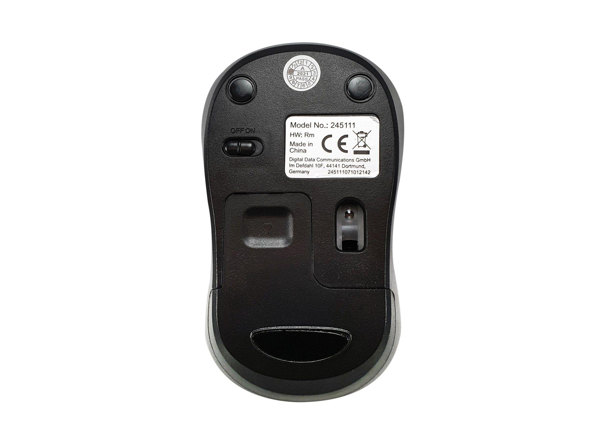 Rato EQUIP Comfort Wireless 245113 (Ambidestro - 1200 DPI - Ótica - Vermelho) — miniatura 2
