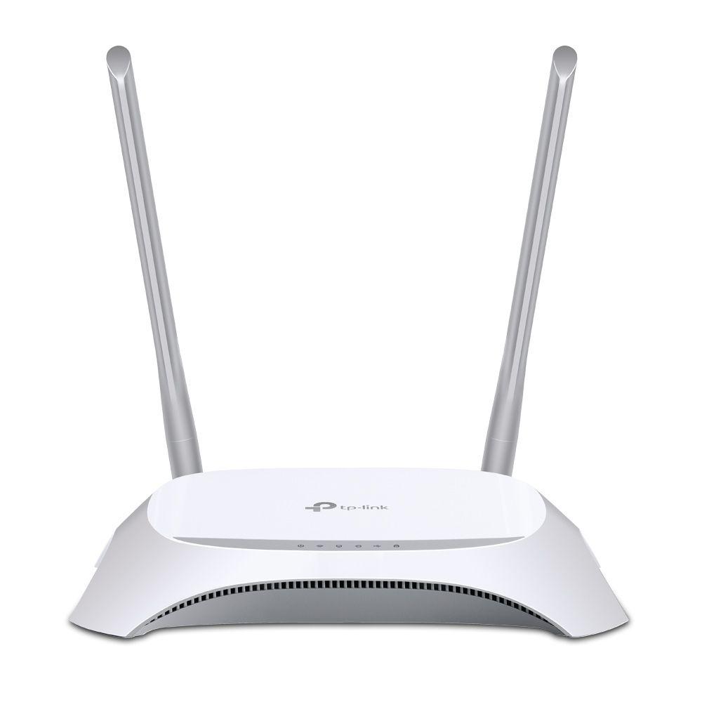 Router TP-LINK TL-MR3420 (Wi-Fi 4 - 300 Mbit/s - Banda única - Preto e Branco)