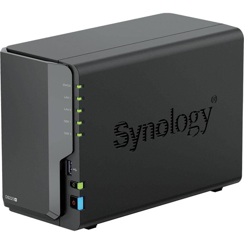 NAS SYNOLOGY DiskStation DS225+ (SATA - 2 GB - 2 baias - Preto) — miniatura 2