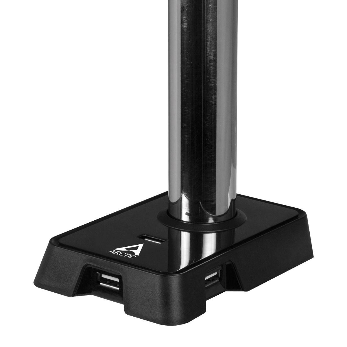 Suporte de Monitor ARCTIC Z1 (Gen 3) (Até 100 x 100 mm - 100 x 100 mm - 75 x 75 mm - Preto), miniatura 4