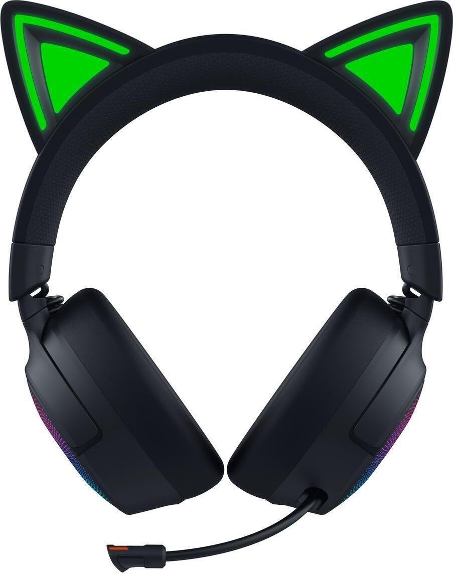 Headset Gaming RAZER Kraken Kitty V3 Pro (Binaural - Com fios e sem fios - Circum-aural - Preto), imagem 1