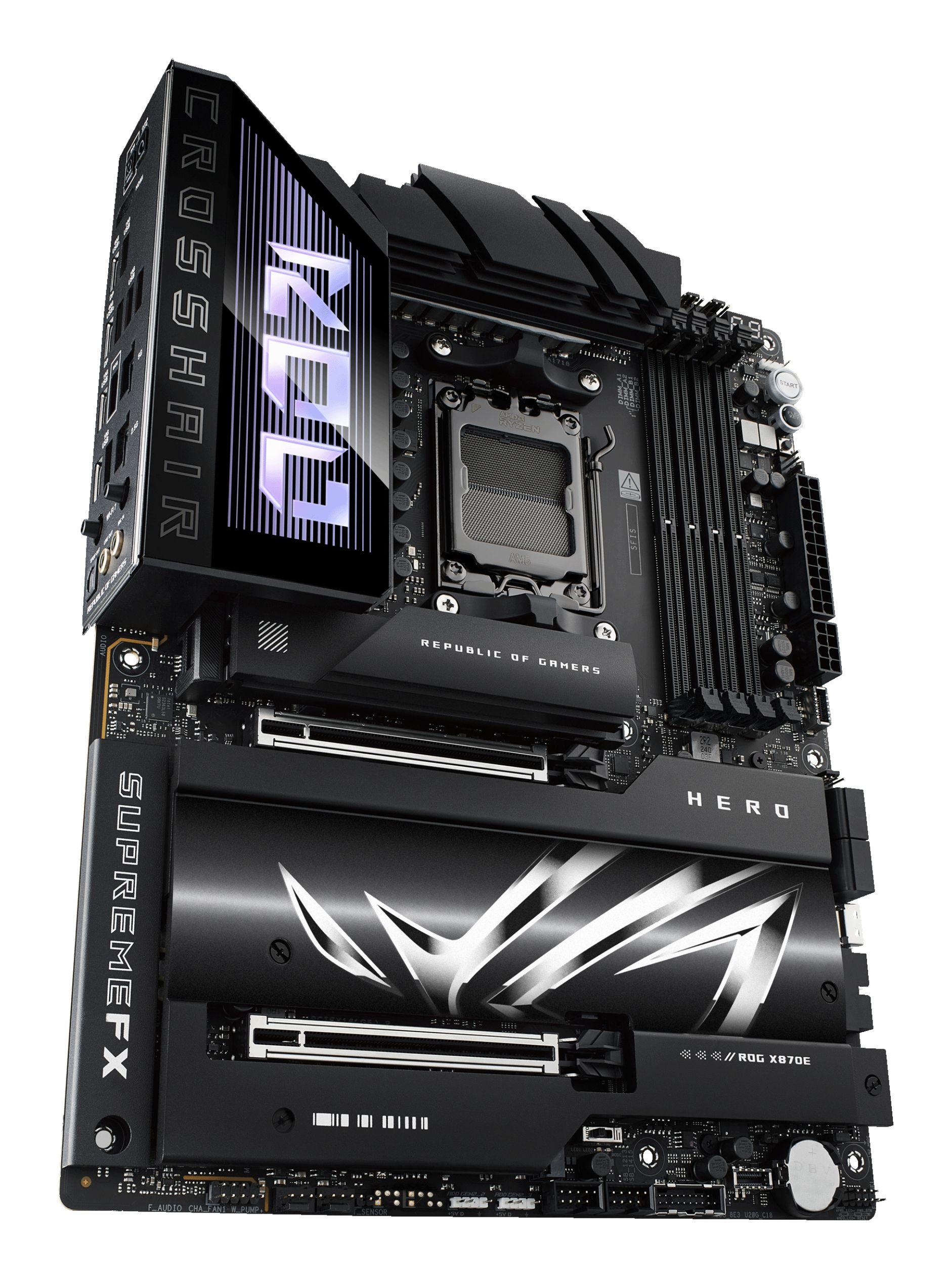 Motherboard ASUS ROG Crosshair X870E Hero (AM5 - ATX - PC), miniatura 8