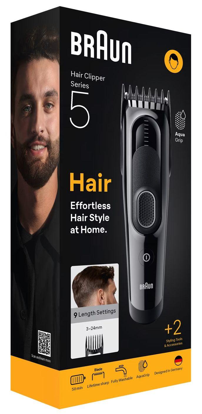 Máquina de Cortar Cabelo BRAUN HC5510 (Preto) — miniatura 3