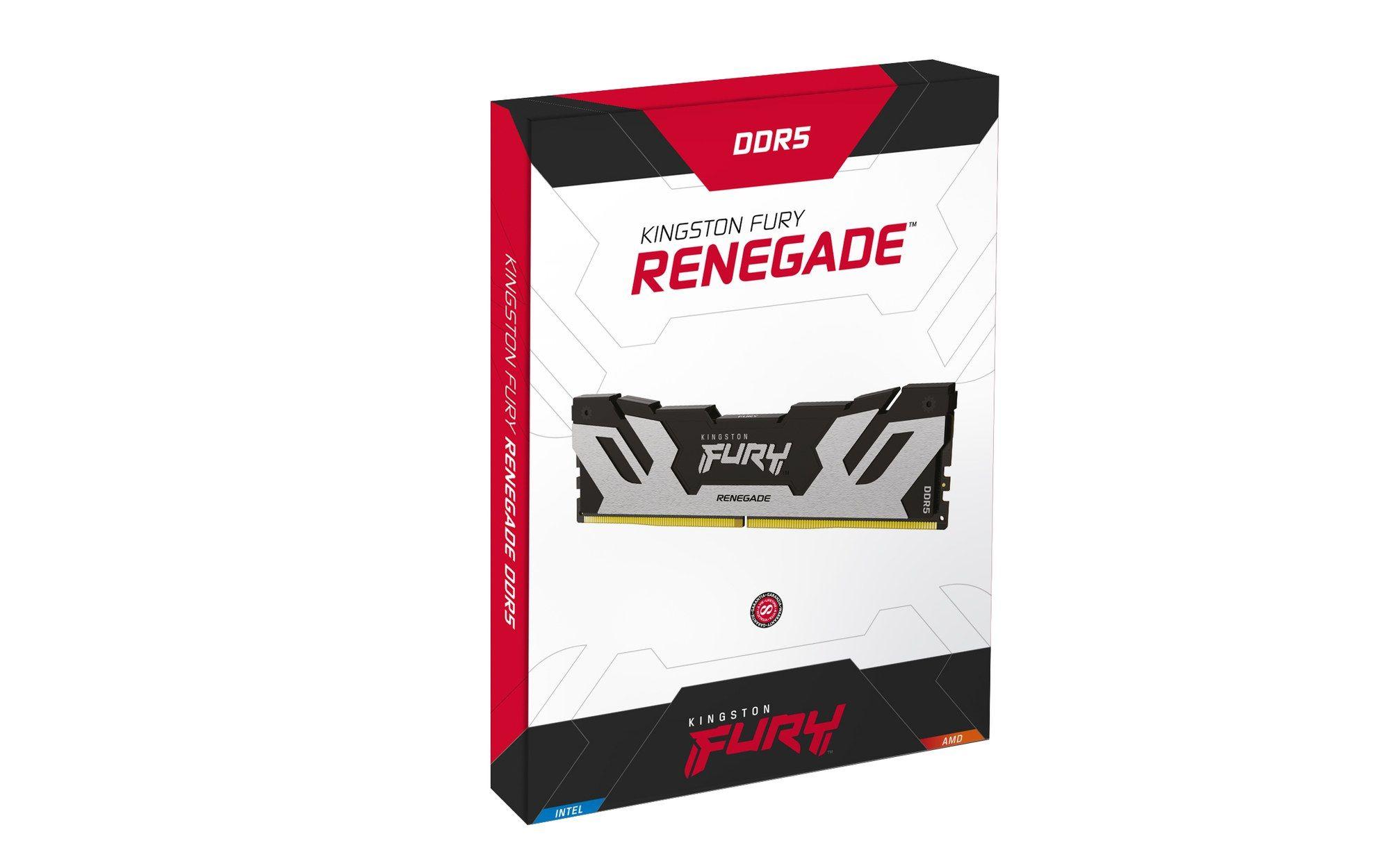 Memória RAM KINGSTON FURY Renegade KF564C32RSK2-96 (3200 MHz - 96 GB - DIMM), miniatura 5