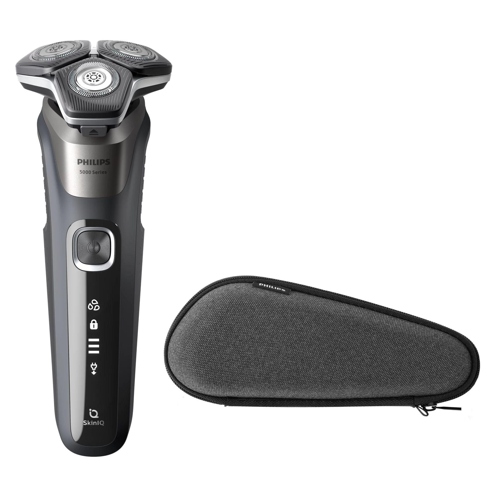 Máquina de Barbear PHILIPS Series 5000 S5887/30 (Preto e Cinzento)