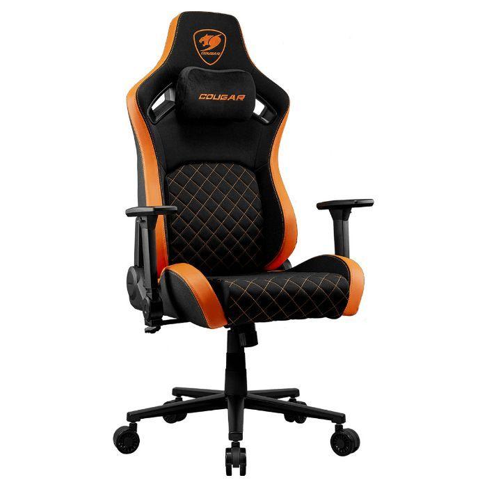 Cadeira Gaming COUGAR Defensor F (120 kg - 1 cm - 4D - Preto e Laranja), miniatura 2