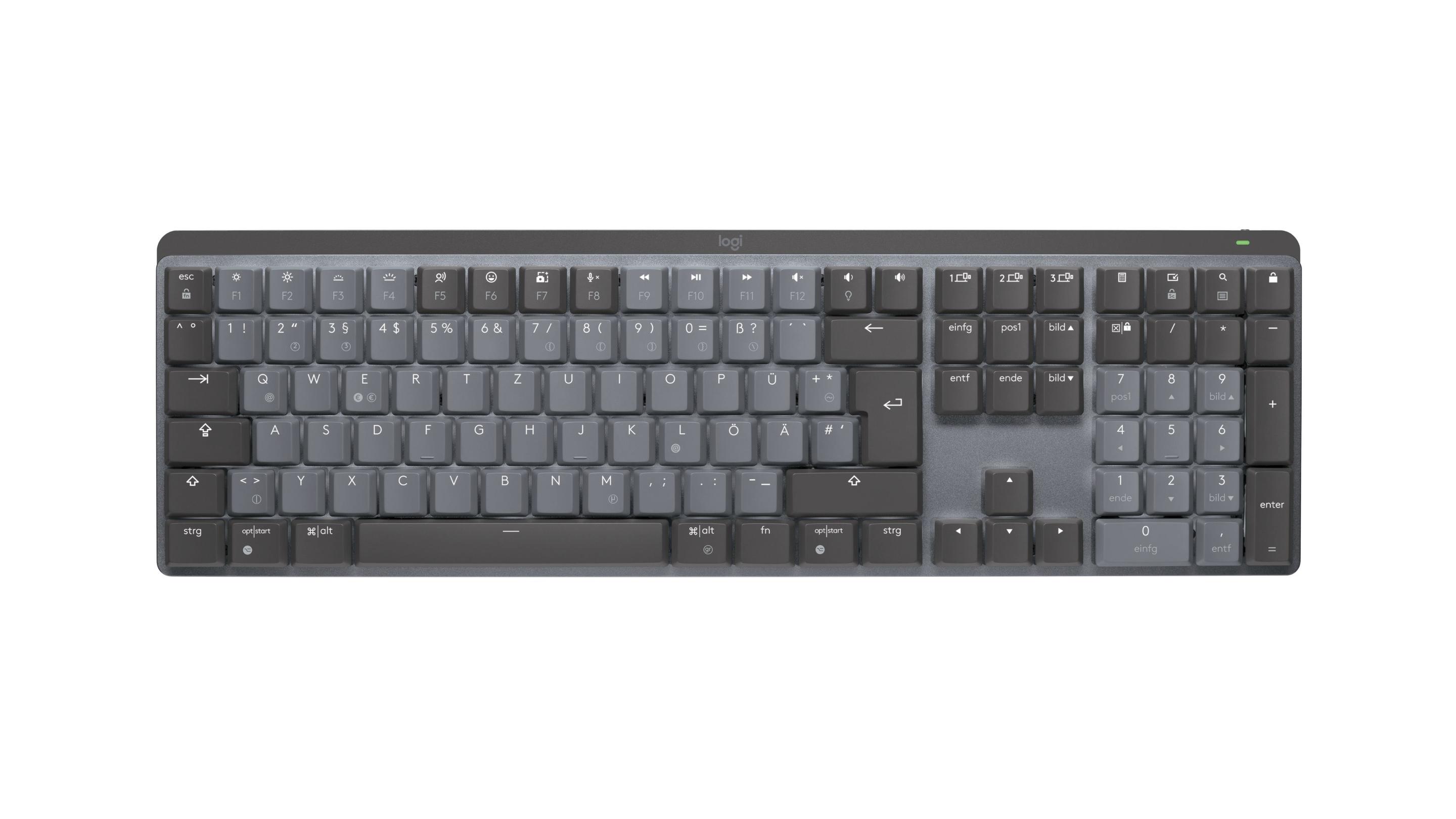 Teclado LOGITECH MX Mechanical (Alemão - Logitech Linear - Tamanho completo - Grafite) — miniatura 6