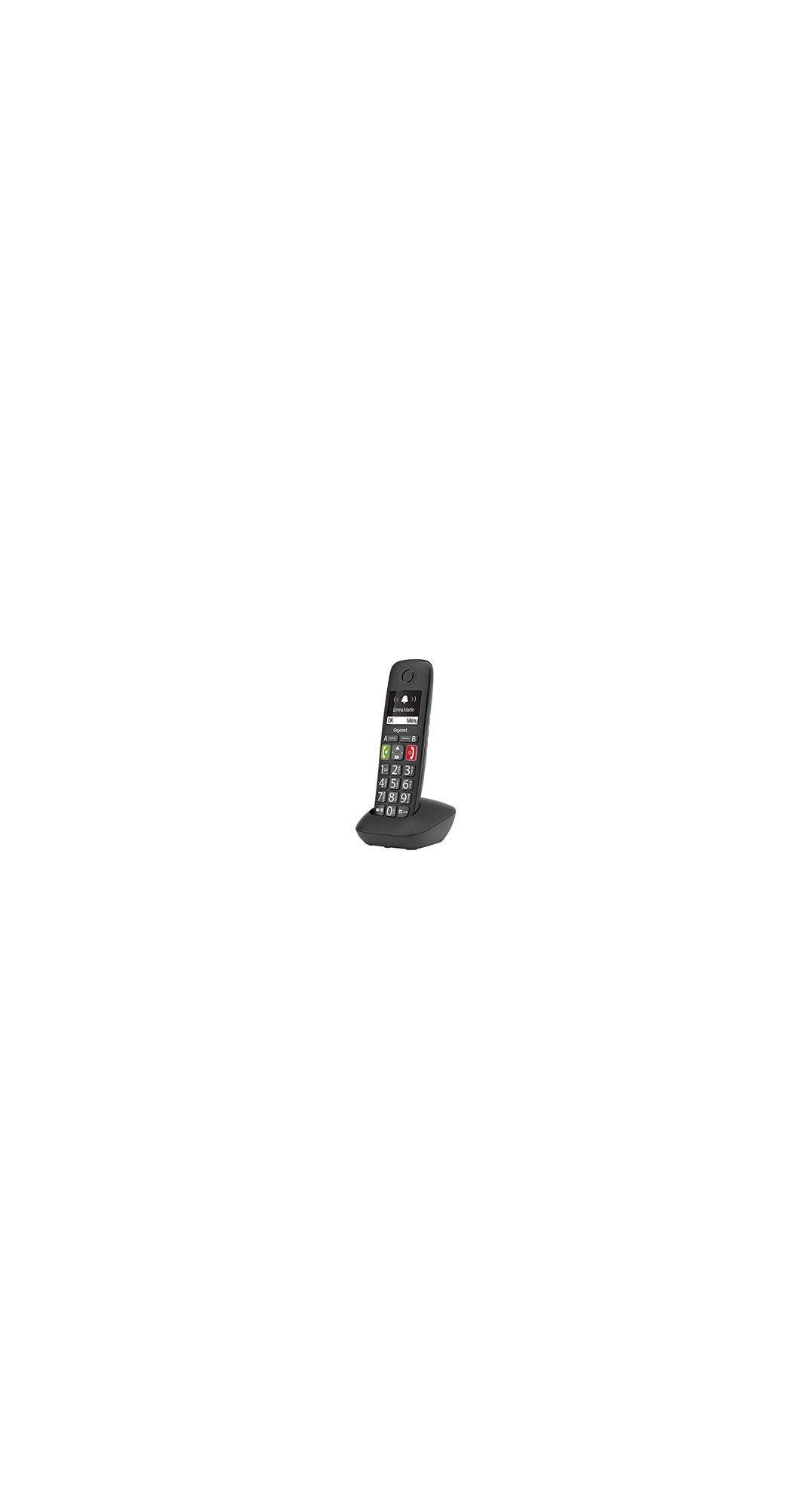 Telefone Sem Fios GIGASET E290 (2" - Preto) — miniatura 3