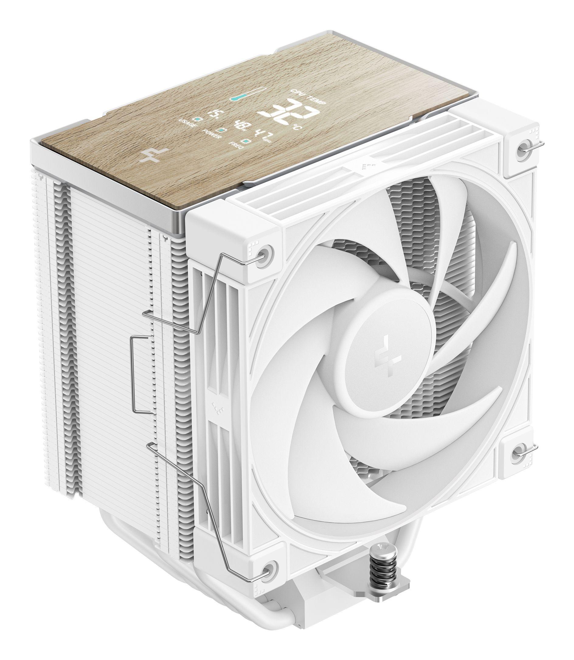 Dissipador de CPU DEEPCOOL AK700 Digital WH (Alumínio - Branco)