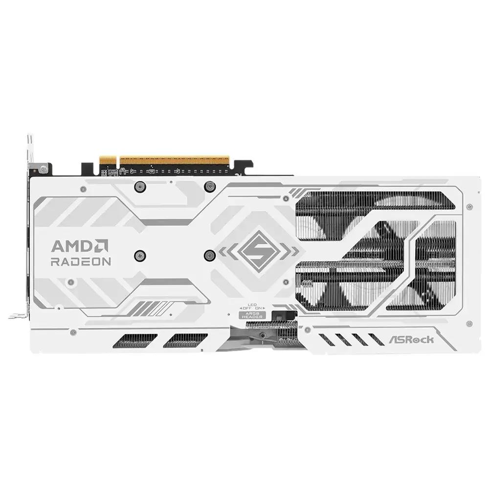 Placa Gráfica ASROCK Radeon RX 9060 XT Steel Legend 16GB OC (AMD Radeon RX 9060 XT - 16 GB - GDDR6 - Branco), miniatura 5