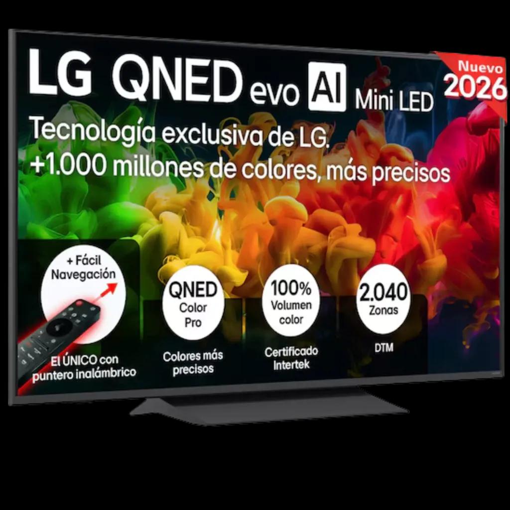 Televisão LG TV 65QNED81B6A.AEU (65" - QNED - 4K Ultra HD - Preto), miniatura 2