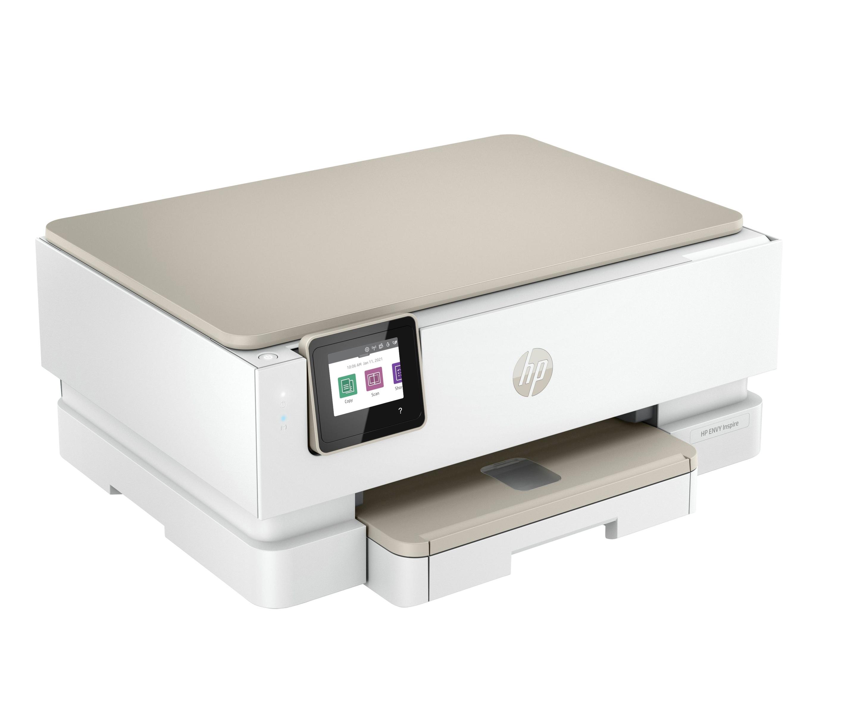 Impressora Multifunções HP ENVY Inspire 7220e (A4 - Impressão a cores - 125 folhas - Bege), miniatura 3