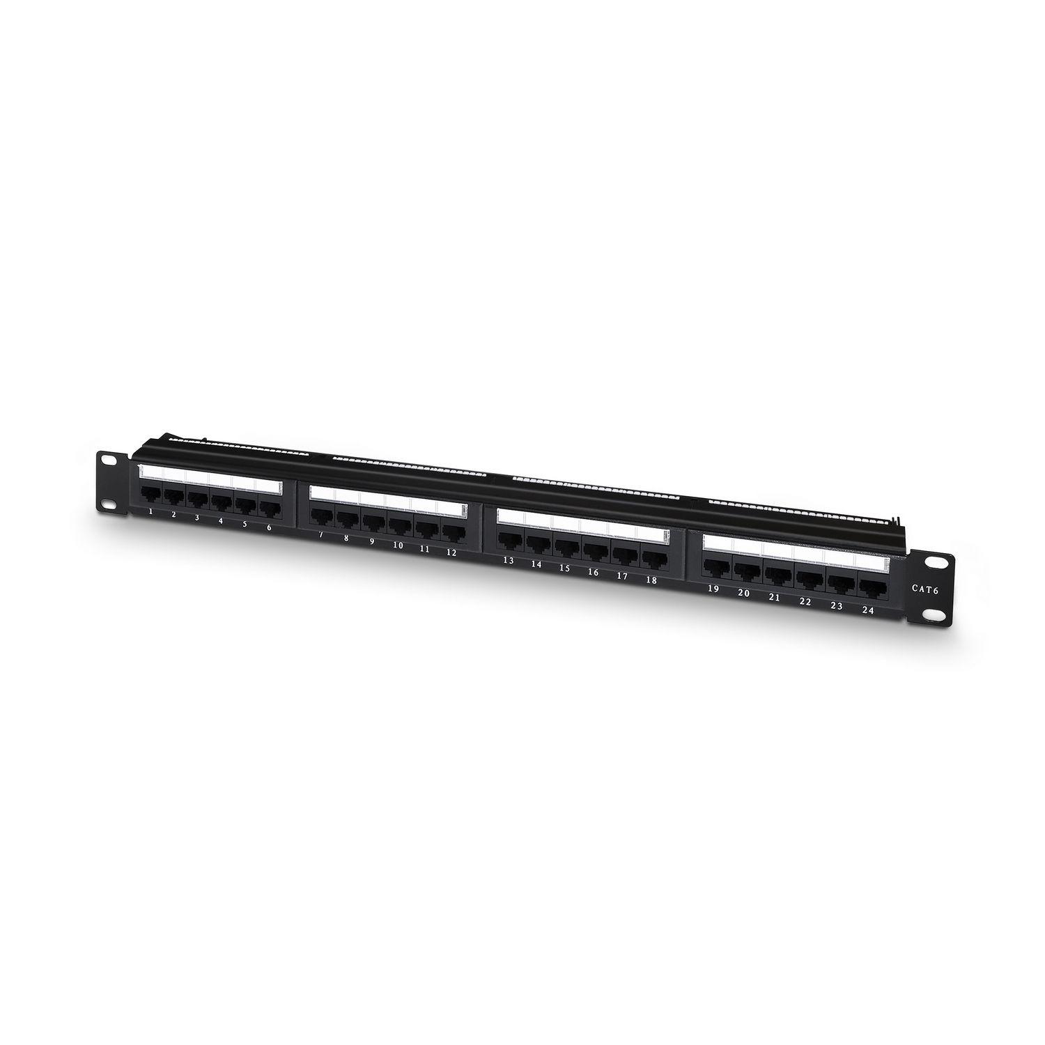 Painel de Patch AISENS A141-0509 (Montagem em rack - Preto)
