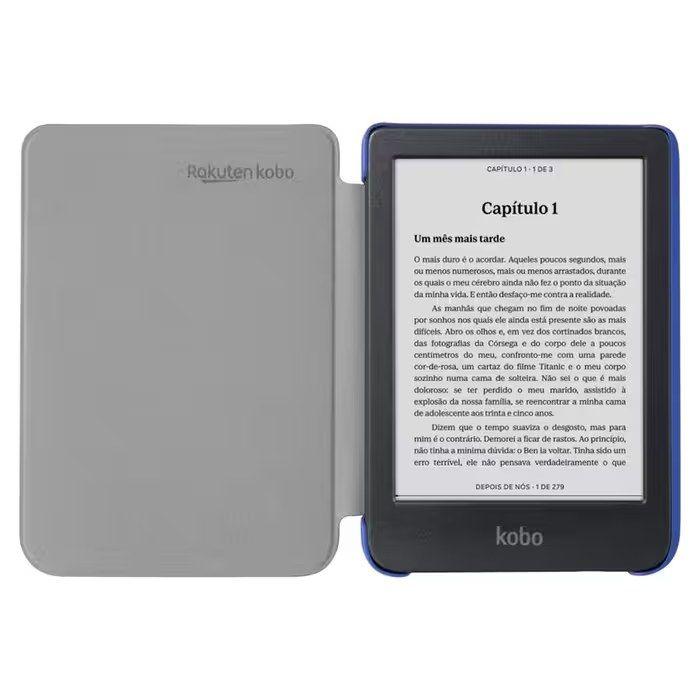 Capa para eReader KOBO Basic SleepCover Clara BW/Colour (6" - Azul Cobalto) — miniatura 3