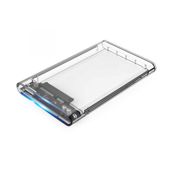 Caixa Externa para Discos COOLBOX COO-SCT-2533 (2 TB - 2,5" - SATA - Transparente) — miniatura 3