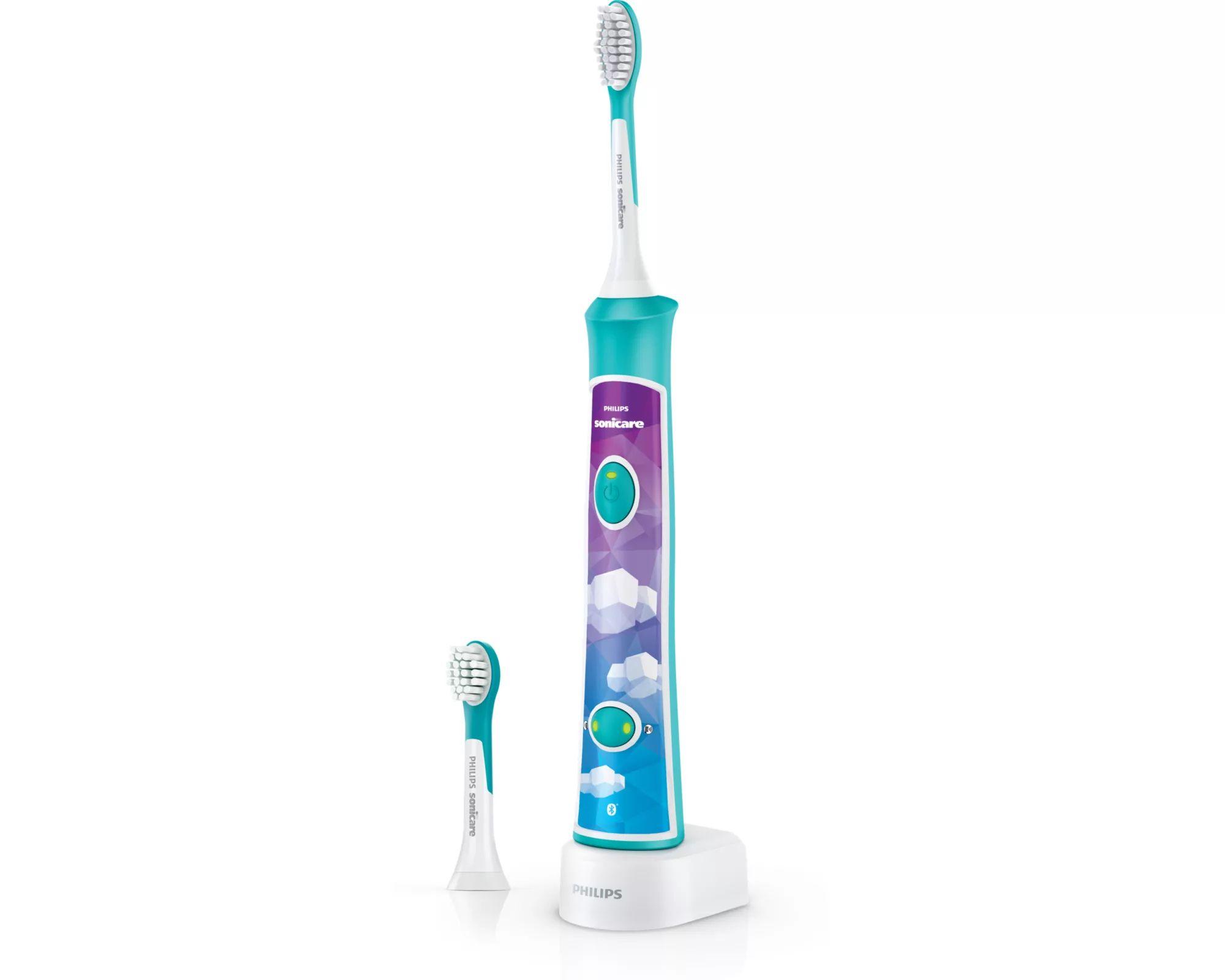 Escova de Dentes Elétrica Sónica PHILIPS Sonicare For Kids HX6322/04 (Borracha - Azul)