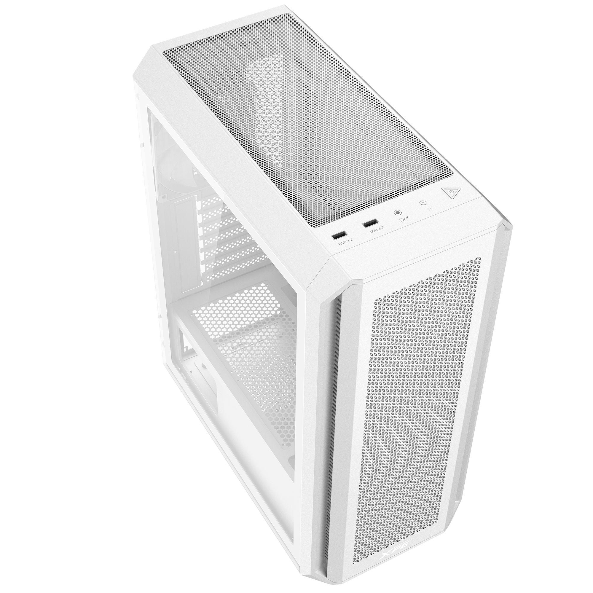 Caixa de Computador XPG VALOR AIR PLUS MID (ATX, Micro ATX, Mini-ITX - Midi Tower - SPCC - Branco) — miniatura 4