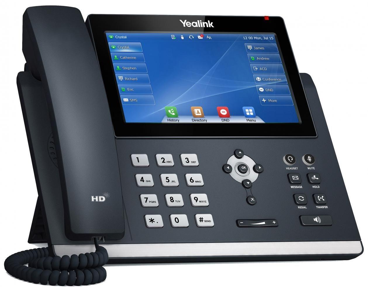 Telefone IP YEALINK SIP-T48U (7" - Cinzento) — miniatura 2