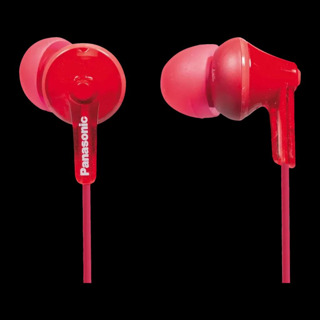 Auscultadores PANASONIC RP-HJE125E (Binaural - Com fios - Intra-aural - Vermelho), miniatura 2