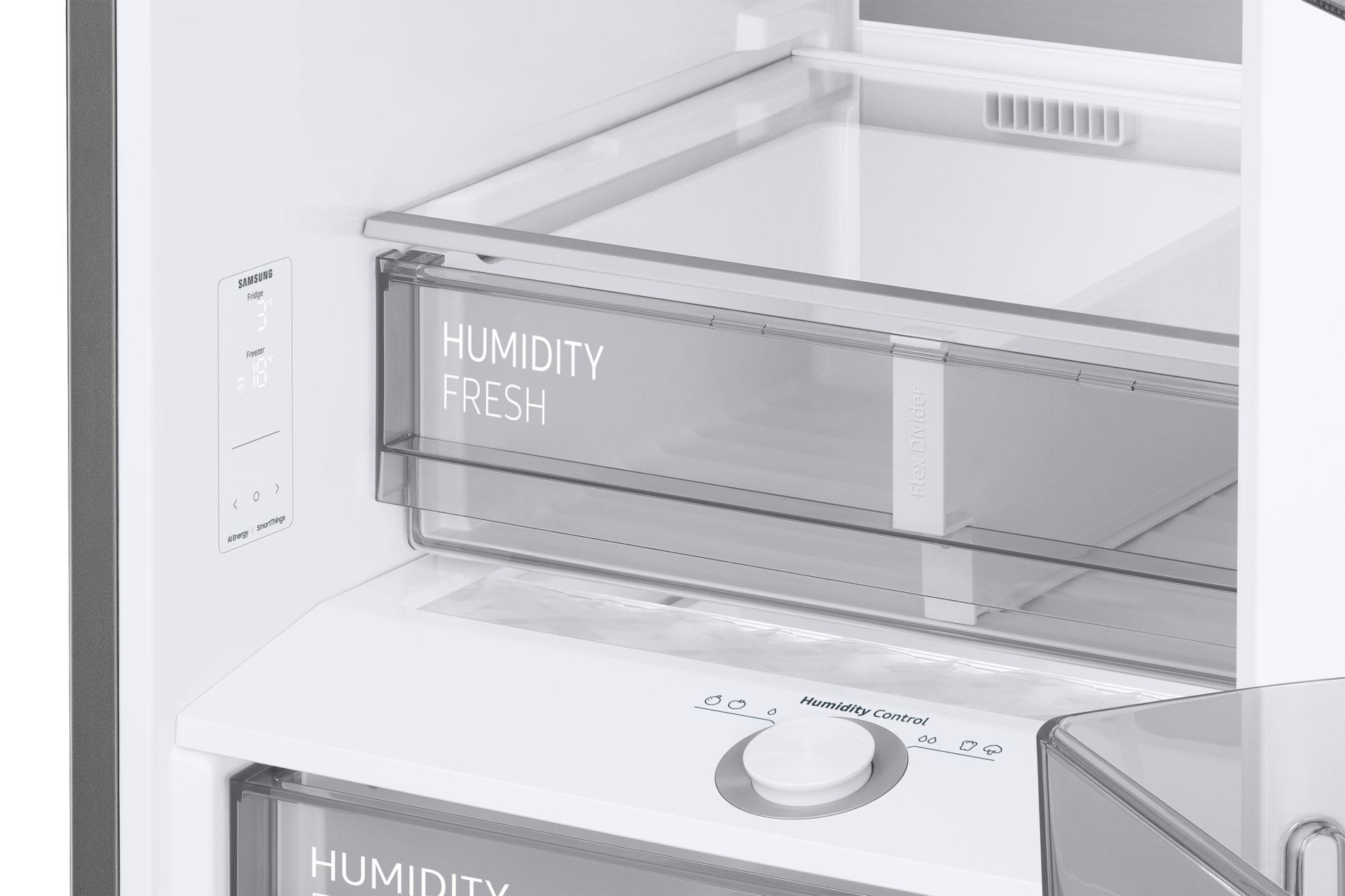Frigorífico Combinado Independente SAMSUNG RB38C7AGWS9/EF (387 l - SmartThings - 203x59,5x65,8 cm - Inox) — miniatura 6