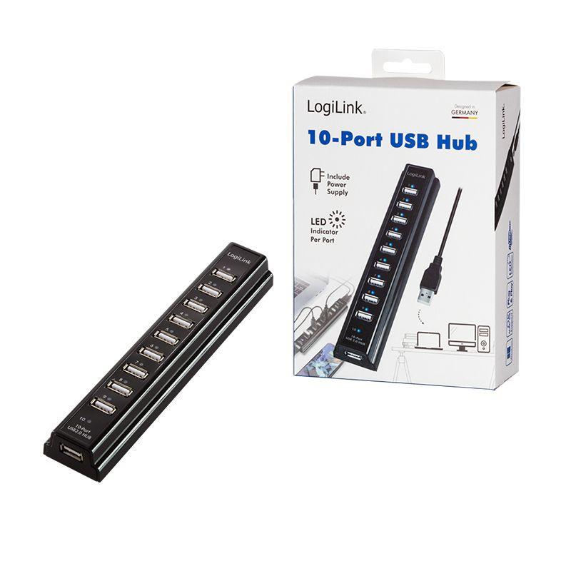 Hub USB 2.0 LOGILINK UA0096 (Preto) — miniatura 8