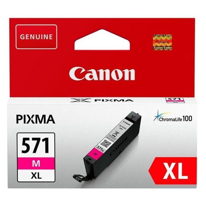 Tinteiro CANON CLI-571XL (645 páginas - Pixma MG575x, MG685x, MG775x - Magenta) — miniatura 2
