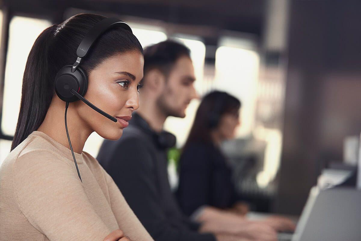 Headset JABRA Evolve2 40 SE UC (Binaural - Com fios - Circum-aural - Preto), miniatura 5