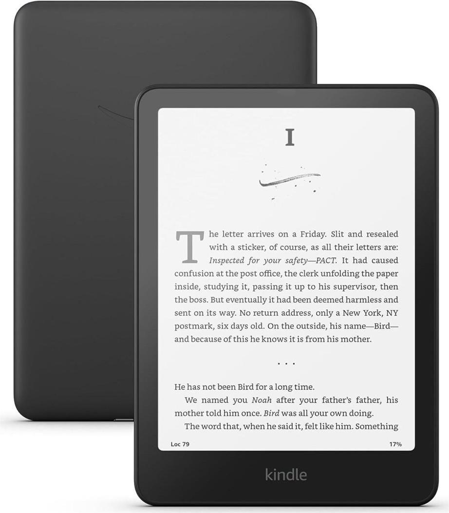 Leitor de Livros Eletrónicos AMAZON Kindle Paperwhite 12.ª Geração (7" - 16GB - Preto)
