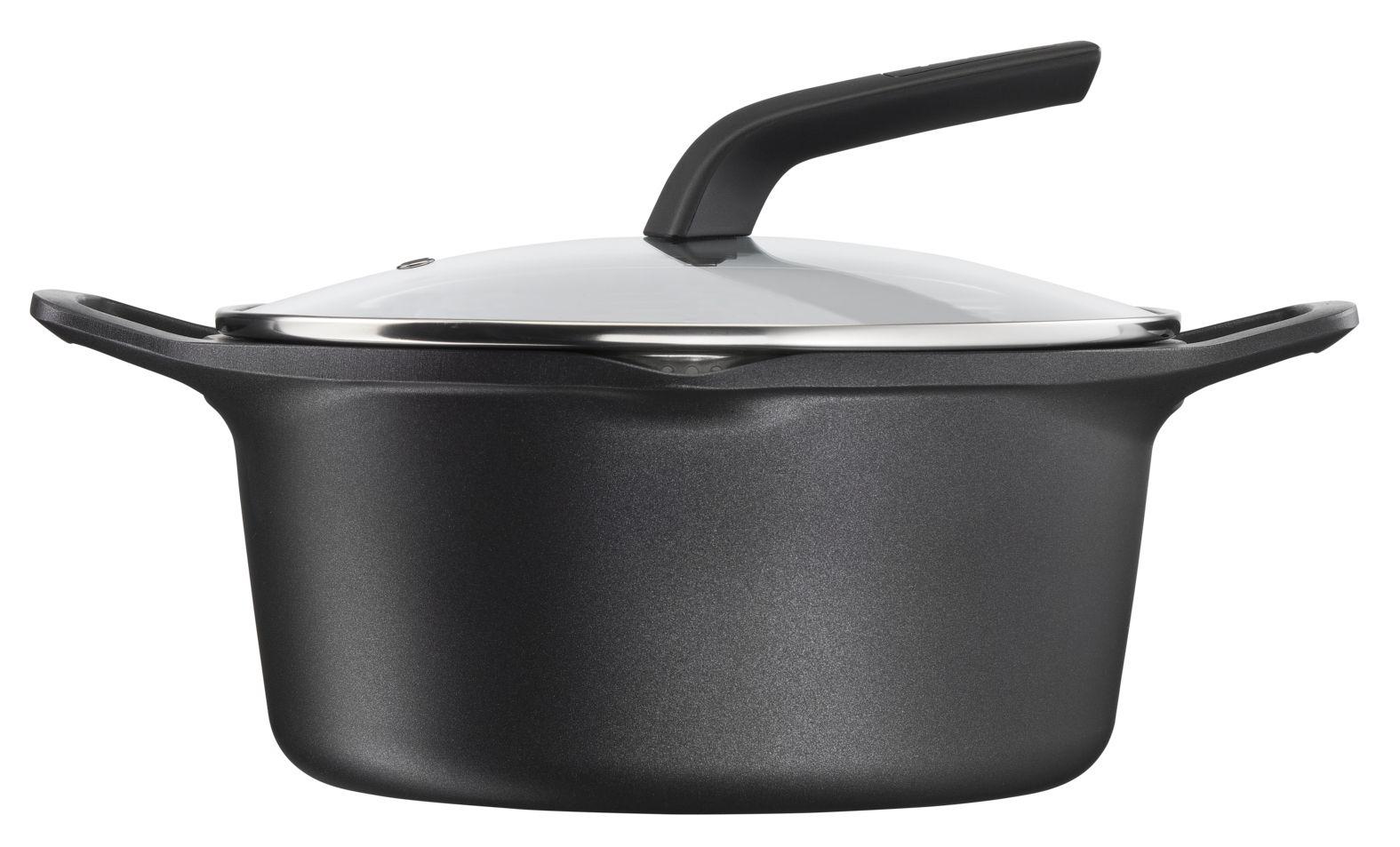 Caçarola TEFAL E24946 (Alumínio fundido - Preto), miniatura 3