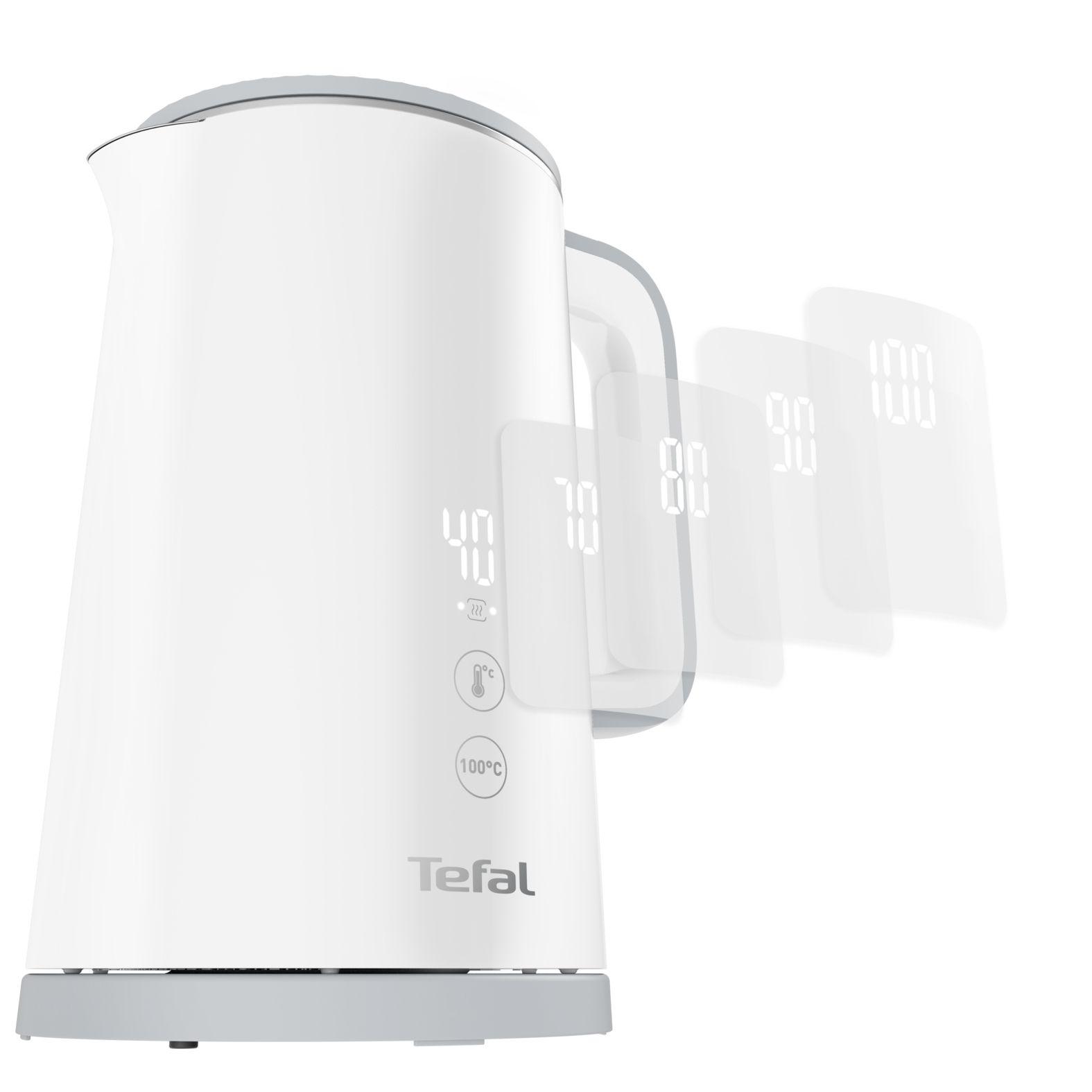 Jarro Elétrico TEFAL Sense KO693110 (1800 W - 1,5 l - Altura 25,1 cm - Branco), miniatura 3