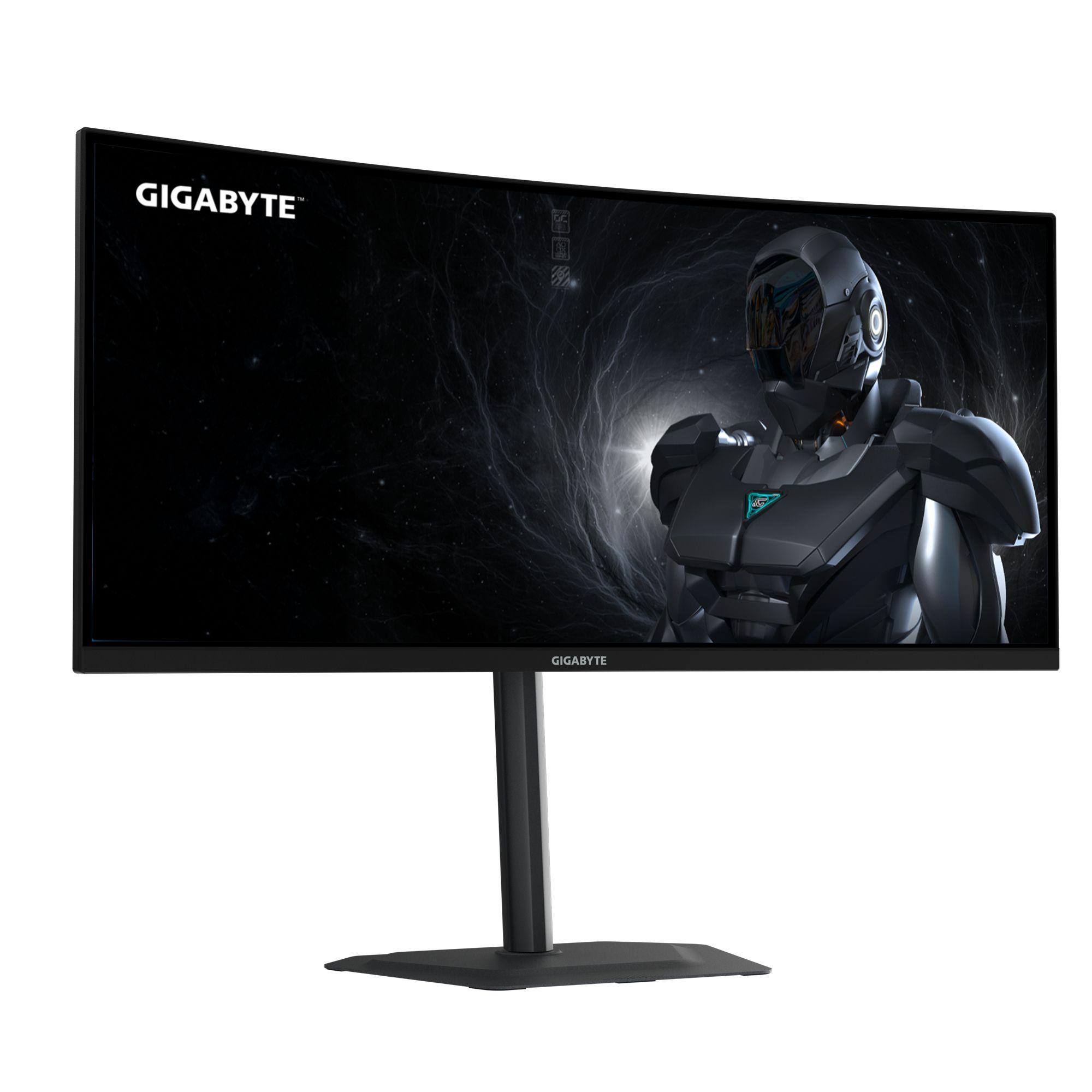 Monitor GIGABYTE GS34WQCA (34" - VA - 120 Hz - Preto) — miniatura 2