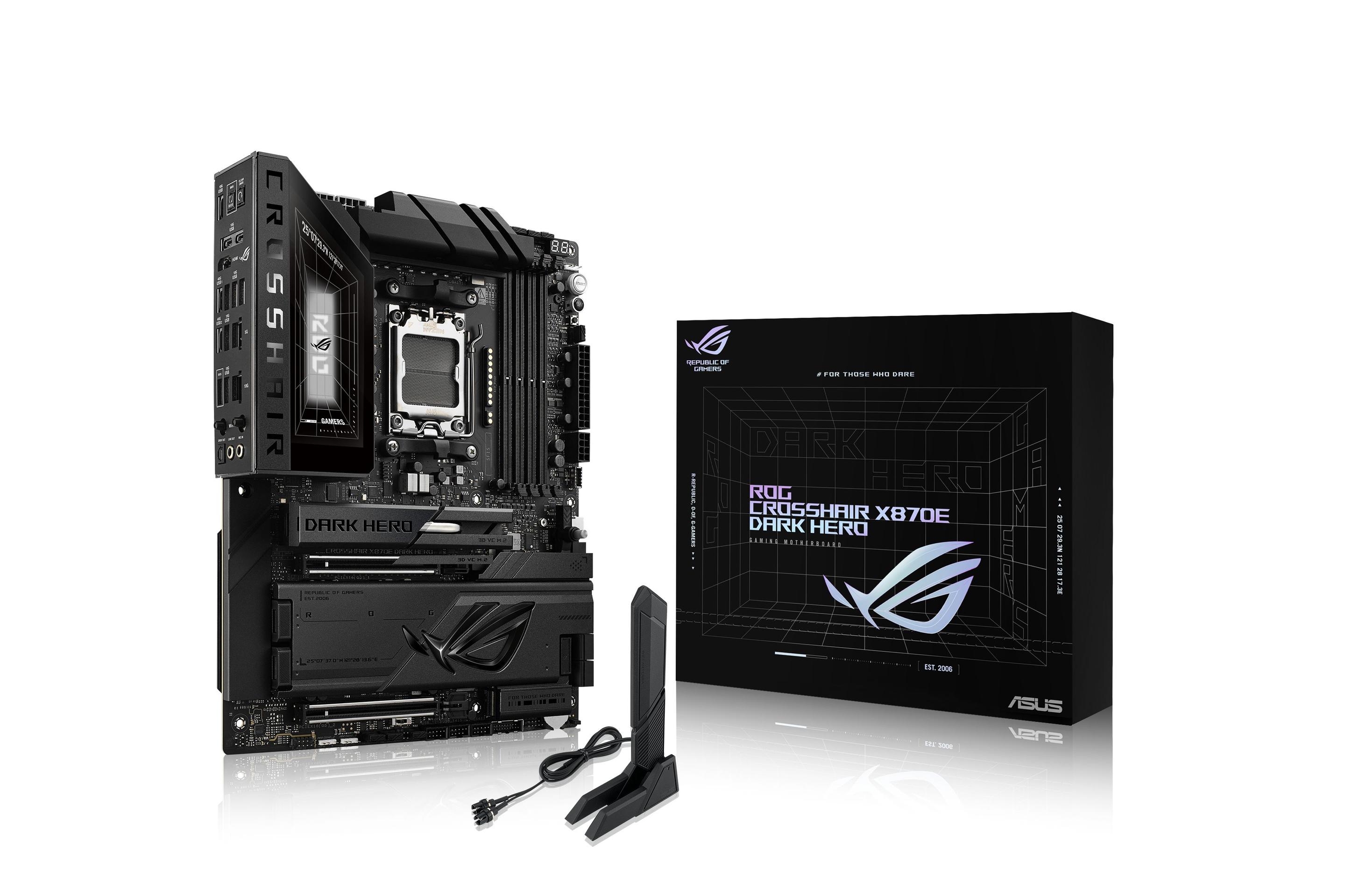 Motherboard ASUS ROG CROSSHAIR X870E DARK HERO (AM5 - ATX - Duplo canal - Preto), miniatura 13