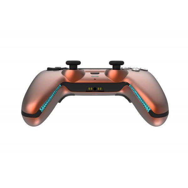 Comando DELTACO GAM-199-ORANGECOPPER (PS5 - Sem fios - Laranja Cobre) — miniatura 2