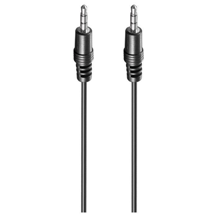 Cabo de Áudio EWENT EC1606 (Jack 3,5 mm Macho/Macho - 2 m - Preto) — miniatura 2