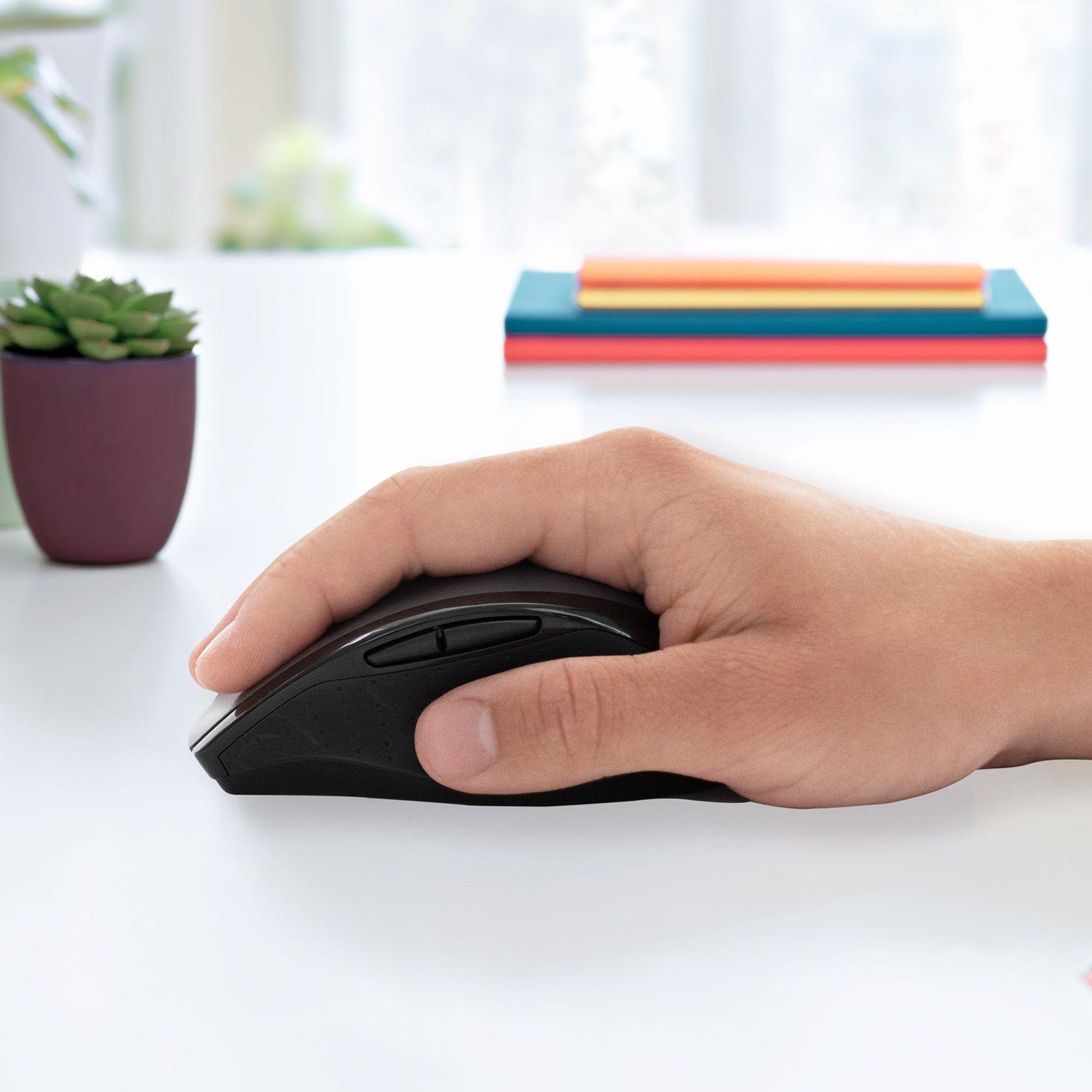 Rato LOGITECH Marathon M705 (Mão direita - 1000 DPI - Ótico - Carvão) — miniatura 3